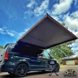 „Volksmarkise“ Seitenmarkise freitragend 2,5 m